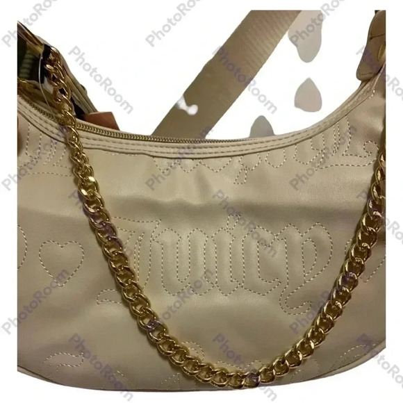 Juicy Couture Women’s Purse with a little bag included on strap white - Picture 2 of 5